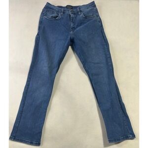 Urban Star Premium Apparel Mens Straight Leg Blue Jeans 34x32 Stretch Denim